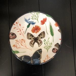 Butterfly dish. Hand made Portugal.